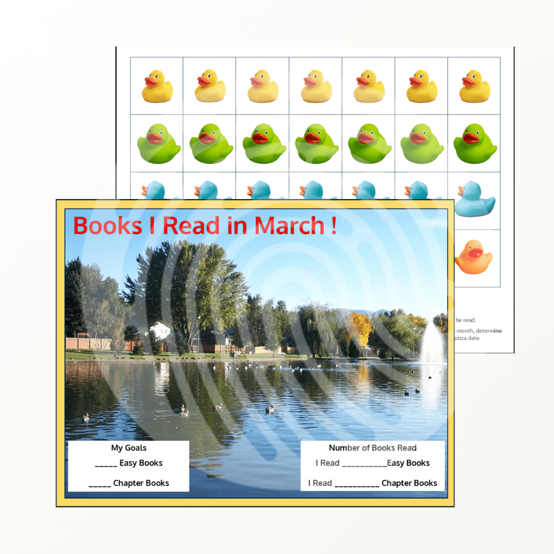 Spring Reading Incentive Charts - Image 4