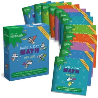 Channies One Page a Day and Page a Day Math Series - Homeschool Curriculum for Math