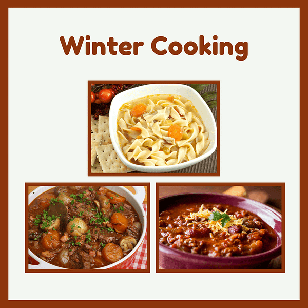 January Ideas for Winter Cooking in Homeschool