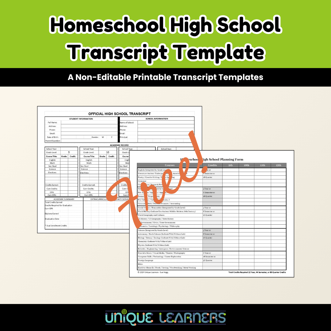 homeschool-high-school-transcript-template-unique-learners